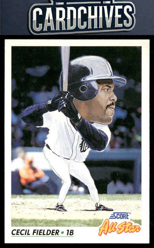 Cecil Fielder 1992 Score #431