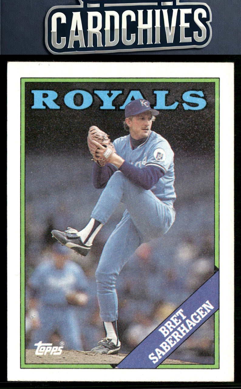 Bret Saberhagen 1988 Topps #540