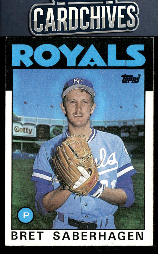 Bret Saberhagen 1986 Topps #487