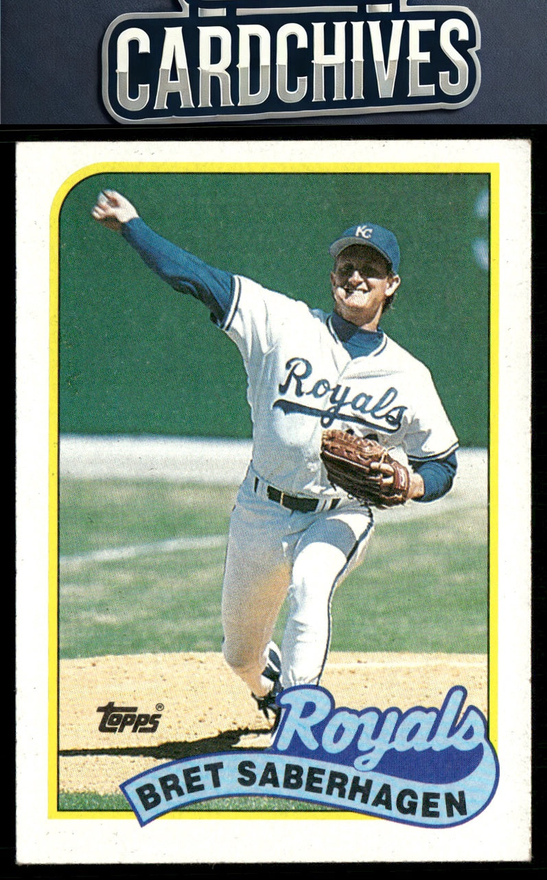 Bret Saberhagen 1989 Topps #750