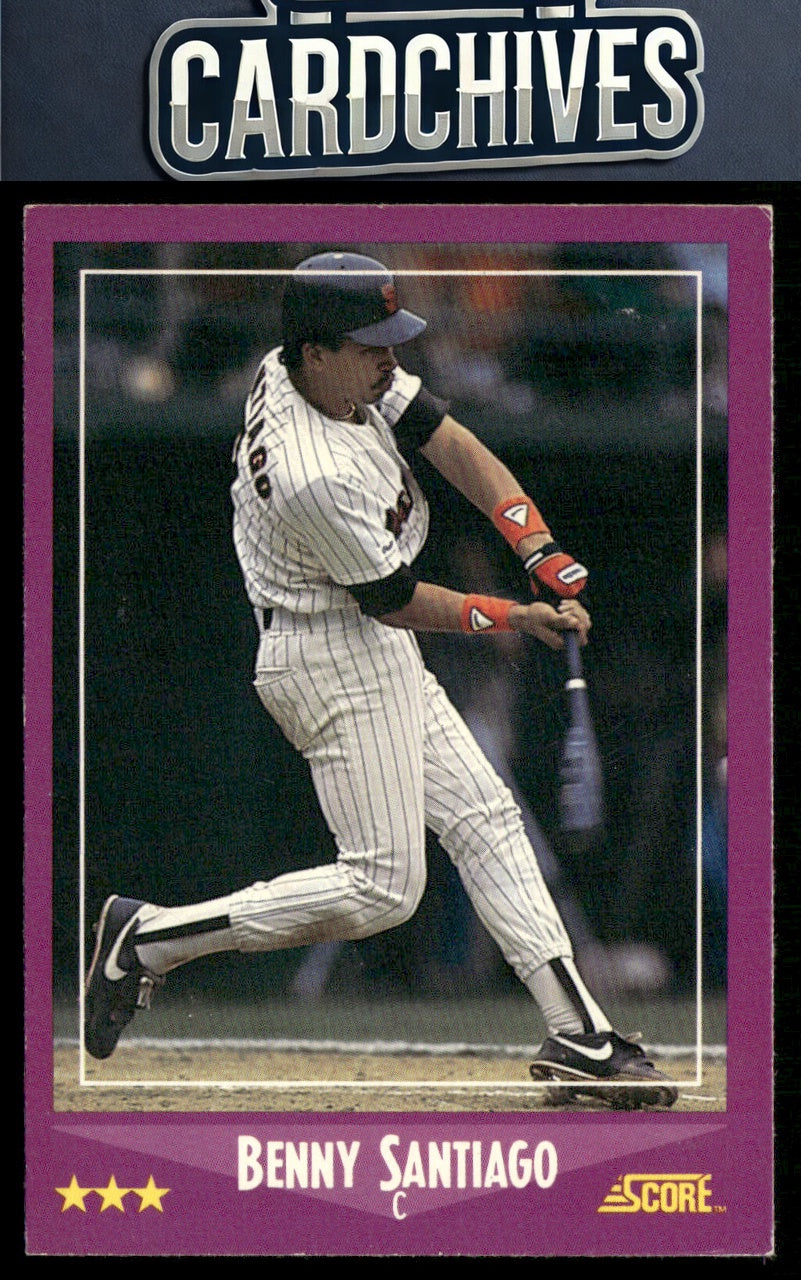 Benny Santiago 1988 Score #25