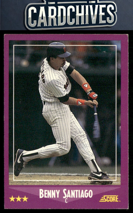 Benny Santiago 1988 Score #25