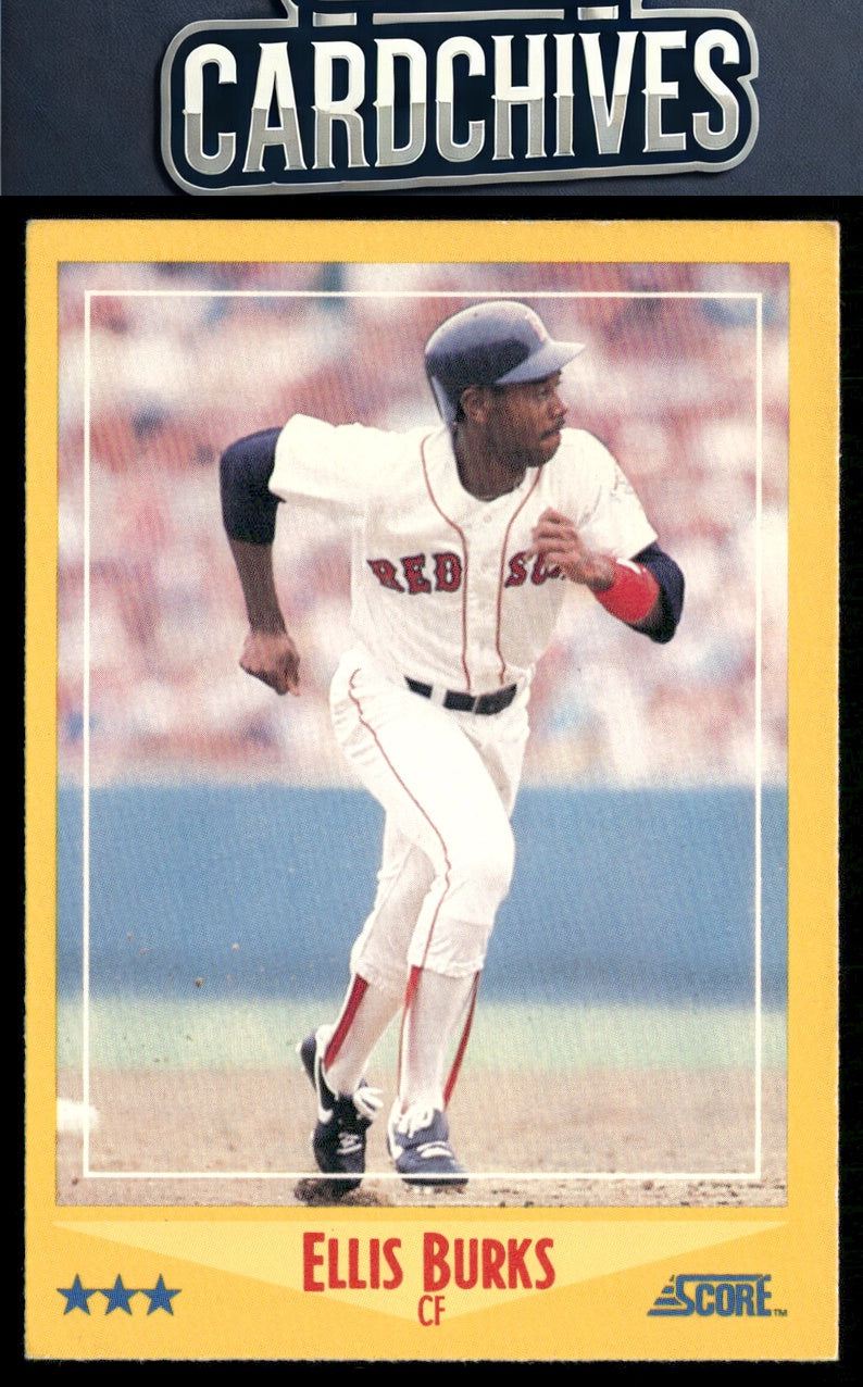 Ellis Burks 1988 Score #472 RC
