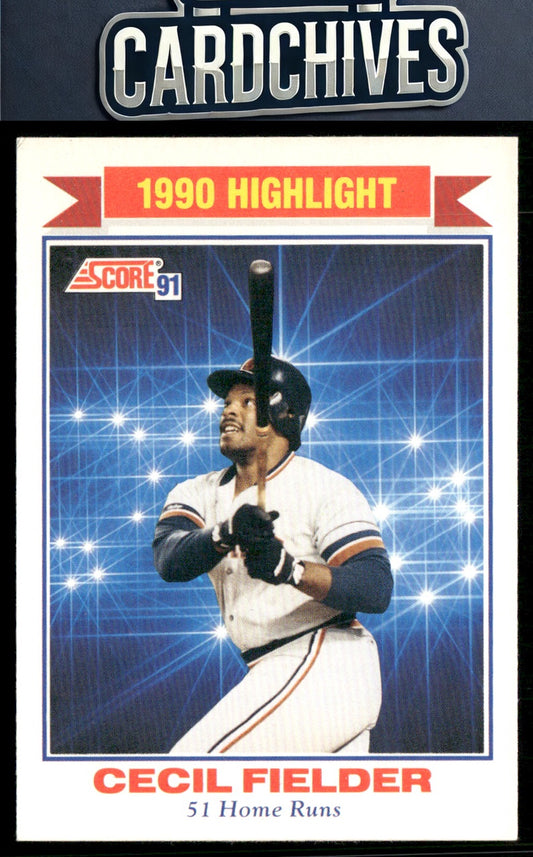 Cecil Fielder 1991 Score #770