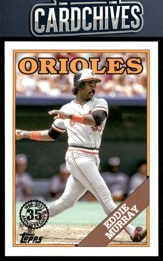 Eddie Murray 2023 Topps #T88-56 1988 Topps Baseball 35th Anniversary