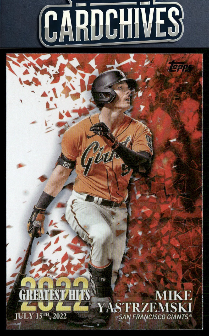 Mike Yastrzemski 2023 Topps #22GH-20 2022 Greatest Hits