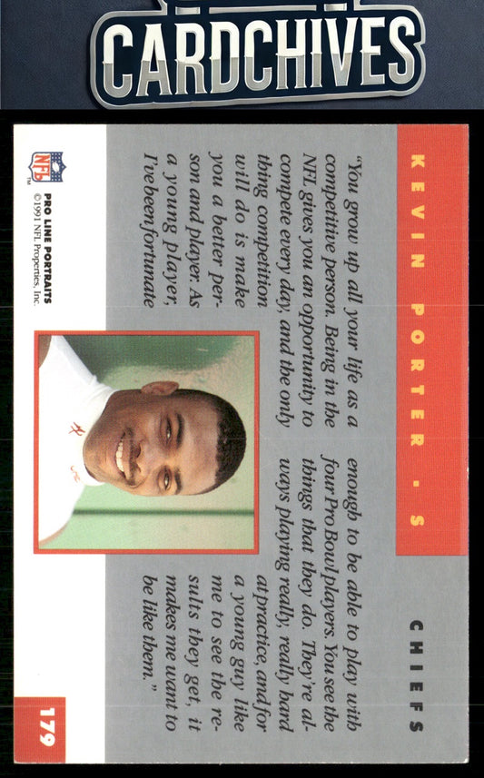Kevin Porter 1991 Pro Line Portraits #179