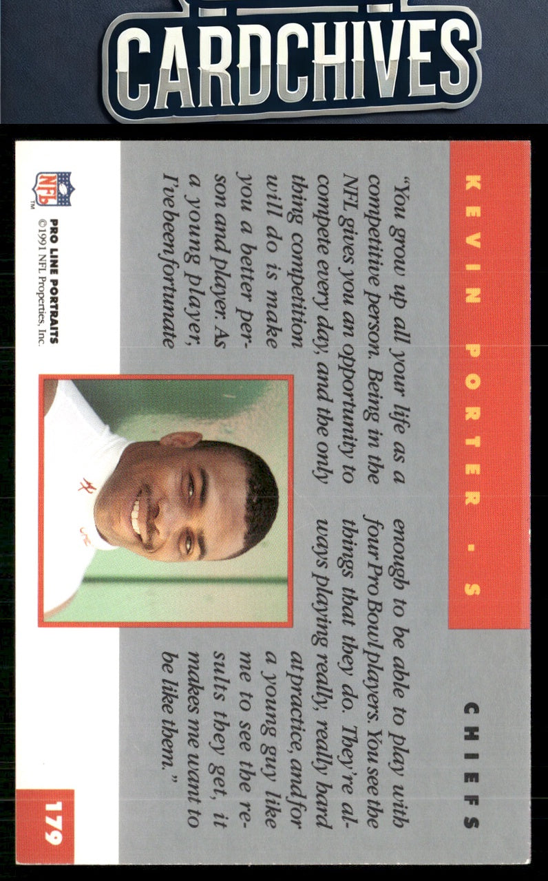 Kevin Porter 1991 Pro Line Portraits #179