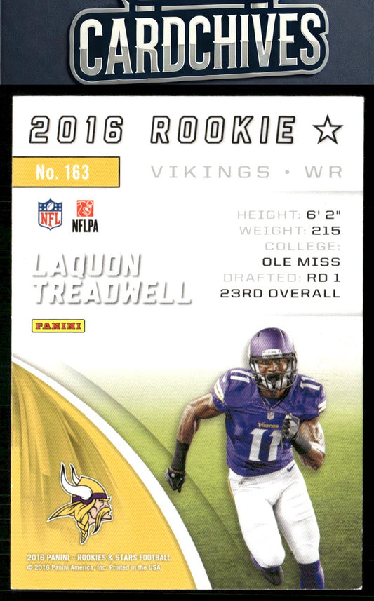 Laquon Treadwell 2016 Panini Rookies & Stars #163 RC