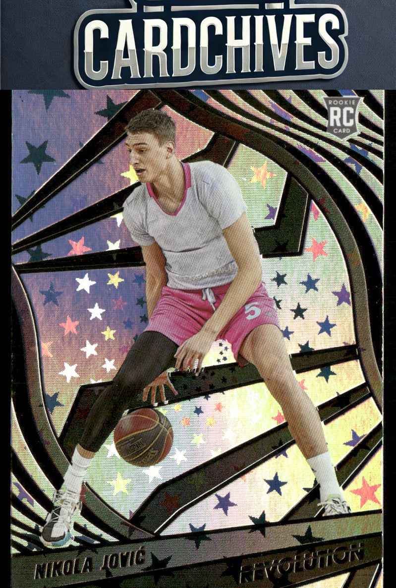 Nikola Jovic 2022 Panini Chronicles Draft Picks #31 Revolution Astro