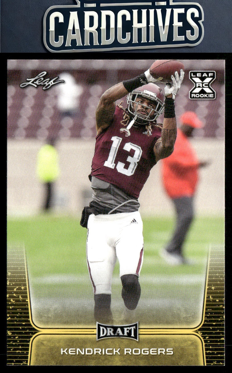 Kendrick Rogers 2020 Leaf Draft #44 Gold