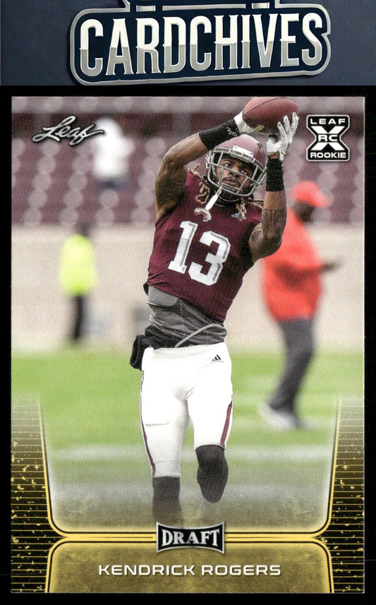 Kendrick Rogers 2020 Leaf Draft #44 Gold