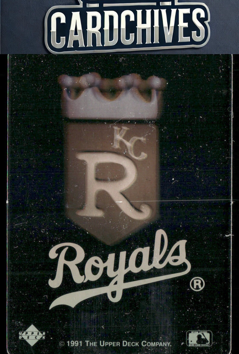 Kansas City Royals 1991 Upper Deck #NNO Team Logo Holograms