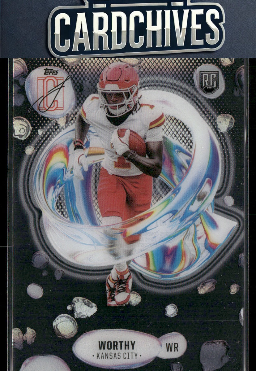 Xavier Worthy 2024 Topps Signature Class #F-8 Fluidity