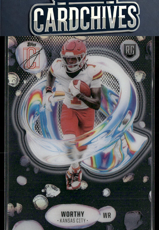 Xavier Worthy 2024 Topps Signature Class #F-8 Fluidity