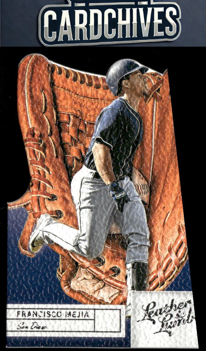 Francisco Mejia 2019 Panini Leather & Lumber #39 Die Cut
