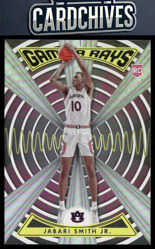 Jabari Smith Jr. 2022 Panini Chronicles Draft Picks #ZG-JSM Gamma Rays Pulsar