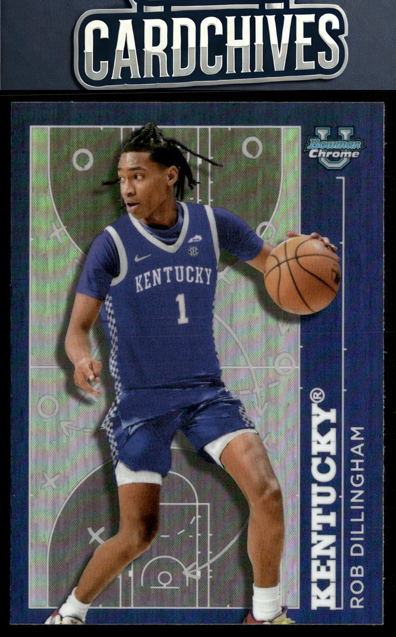 Rob Dillingham 2023-24 Bowman University Chrome #PP-3 Prodigal Playmakers