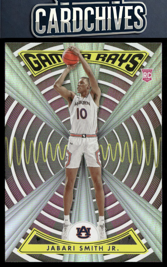 Jabari Smith Jr. 2022 Panini Chronicles Draft Picks #ZG-JSM Gamma Rays Pulsar