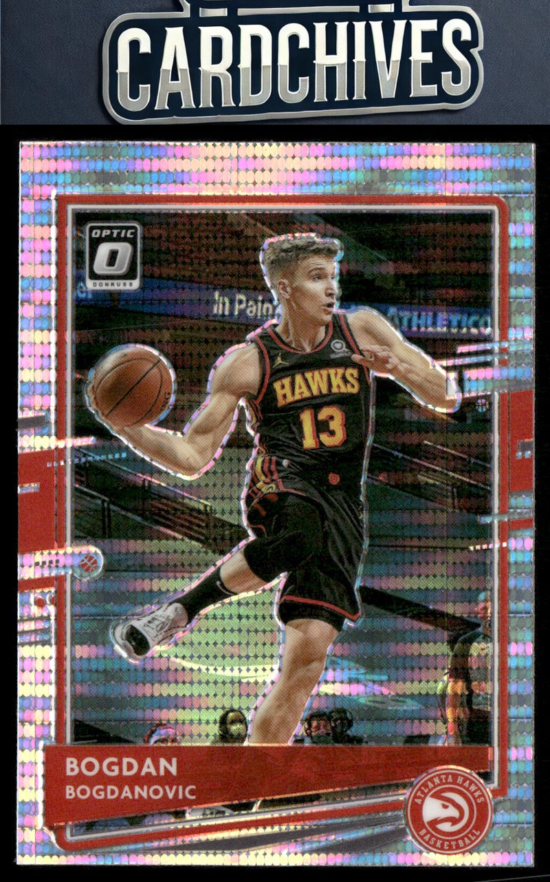Bogdan Bogdanovic 2020-21 Donruss Optic #104 Silver Pulsar