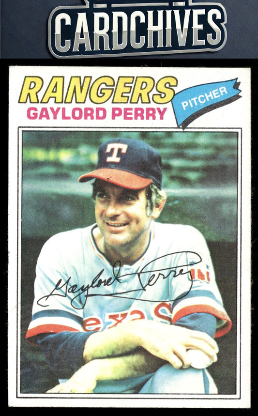Gaylord Perry 1977 Topps #152