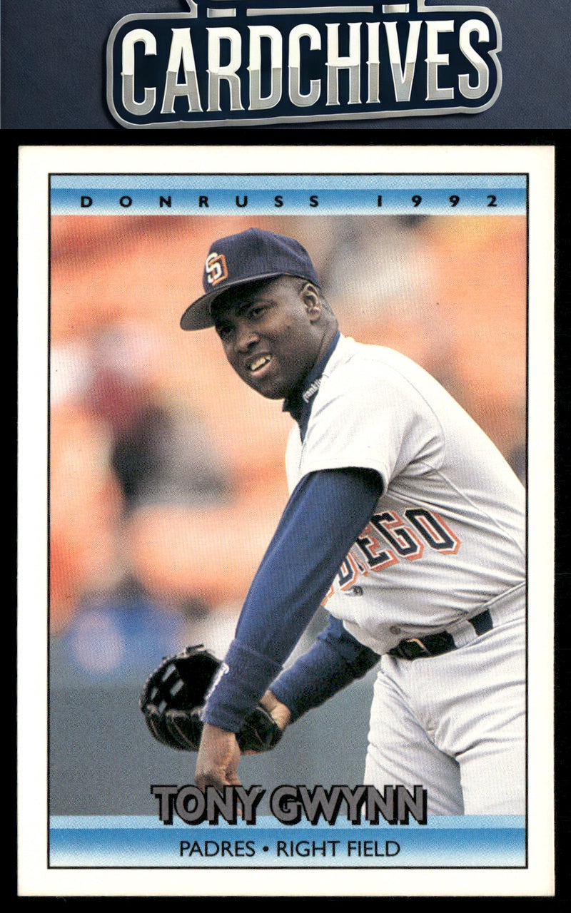 Tony Gwynn 1992 Donruss #441