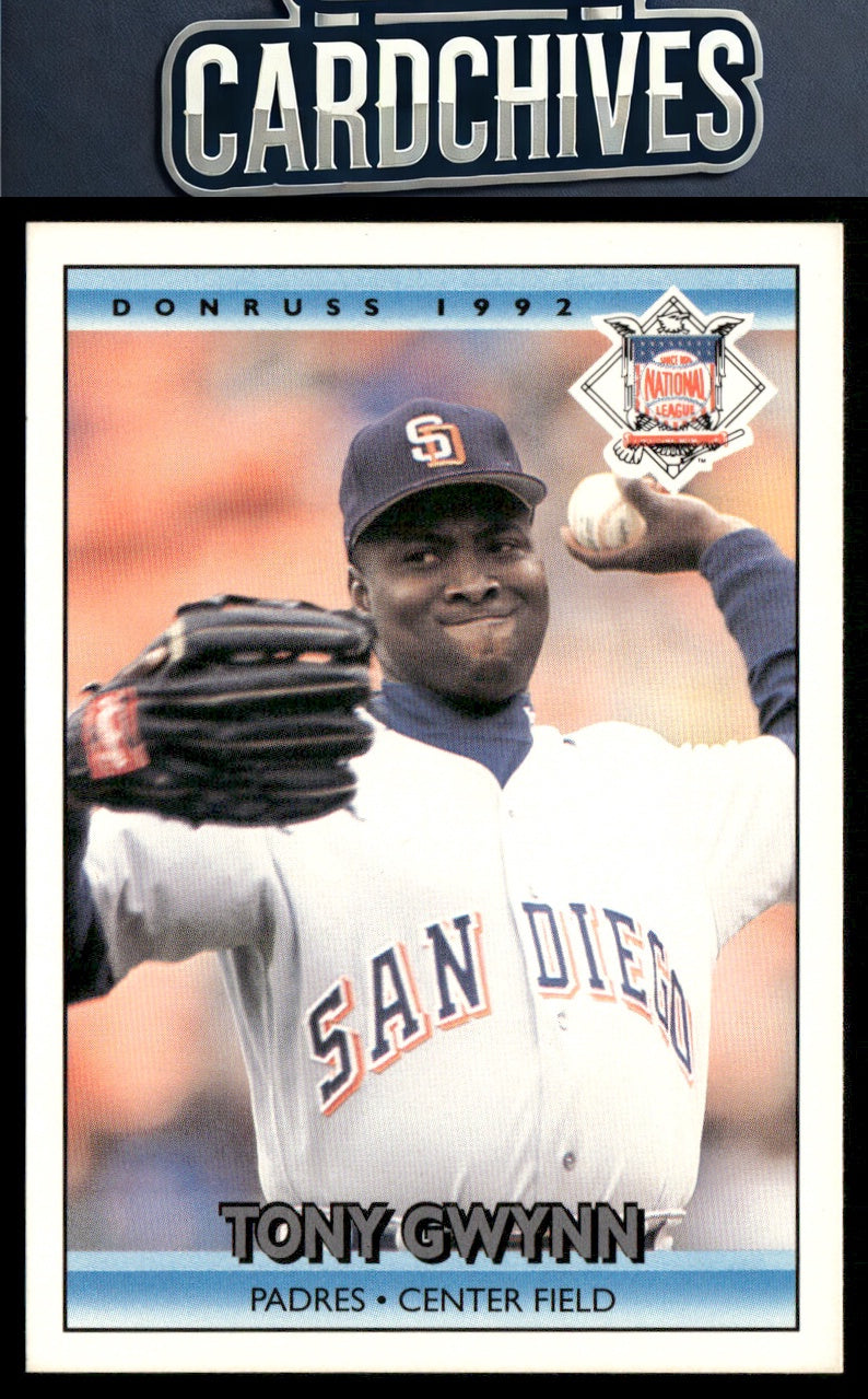 Tony Gwynn 1992 Donruss #425