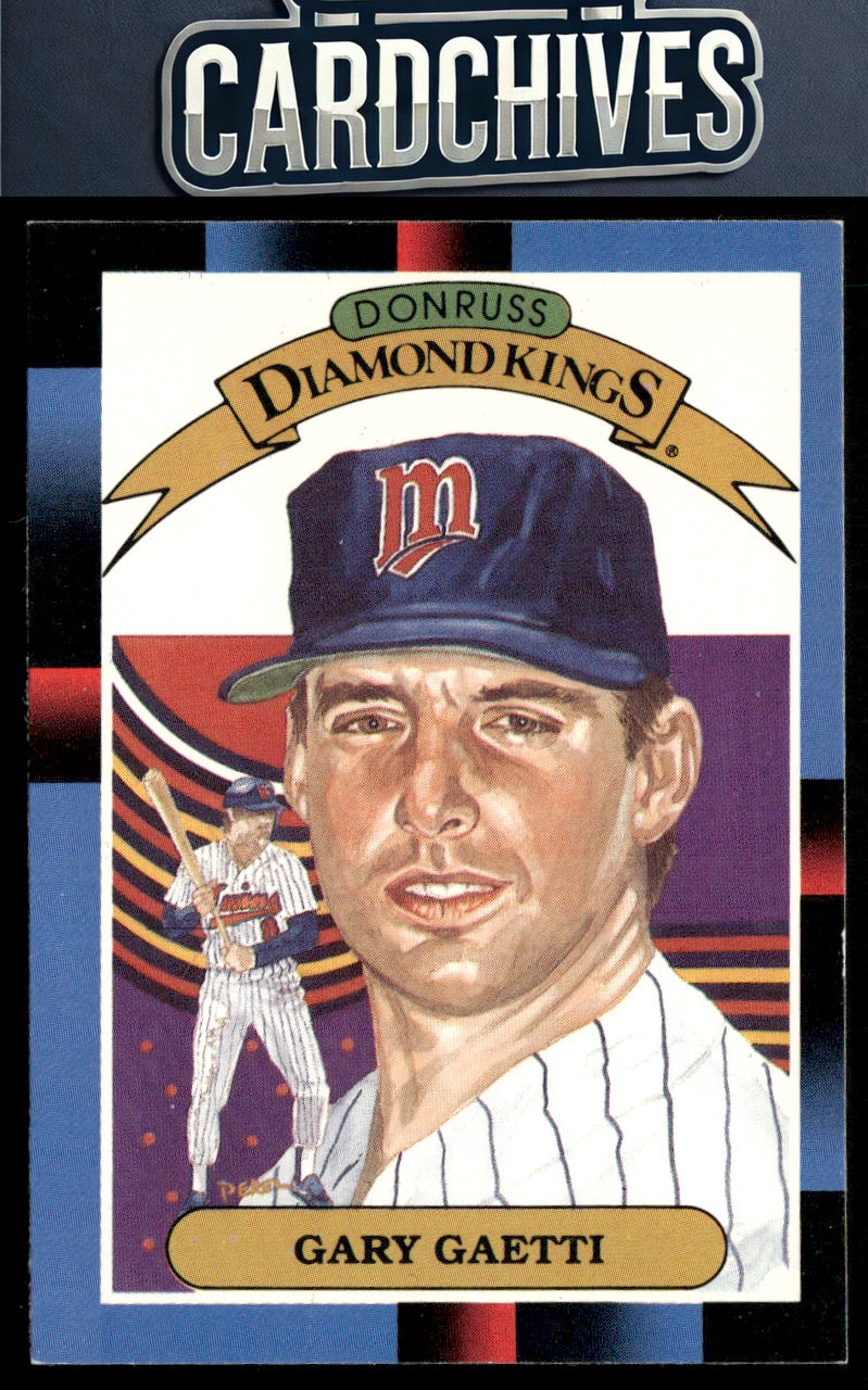 Gary Gaetti 1988 Donruss #19b