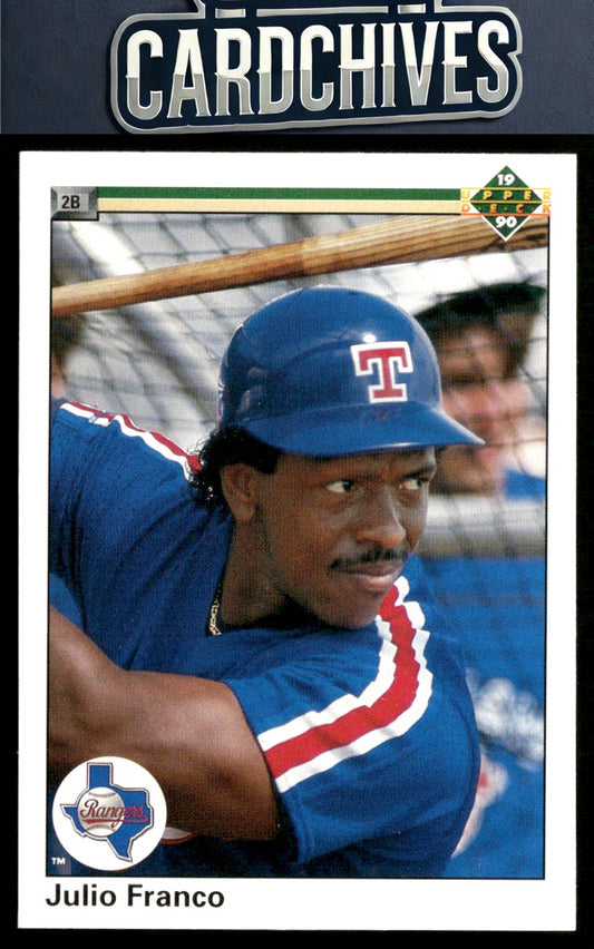 Julio Franco 1990 Upper Deck #103b