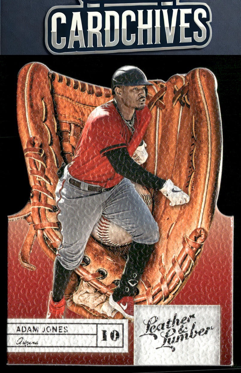 Adam Jones 2019 Panini Leather & Lumber #40 Die Cut