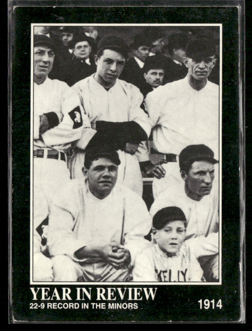 22-9 Record in the Minors 1992 Megacards Babe Ruth #5