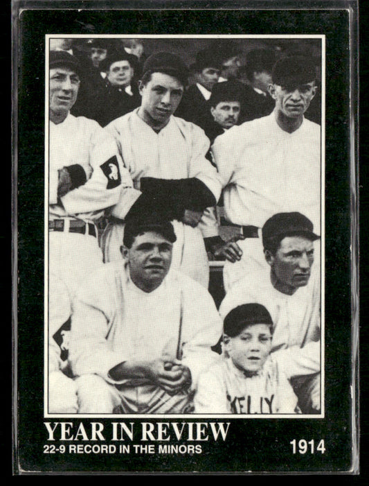 22-9 Record in the Minors 1992 Megacards Babe Ruth #5