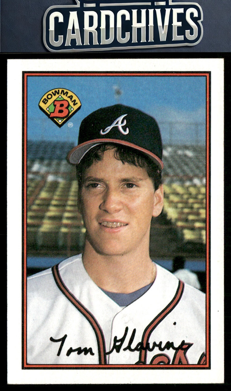 Tom Glavine 1989 Bowman #267