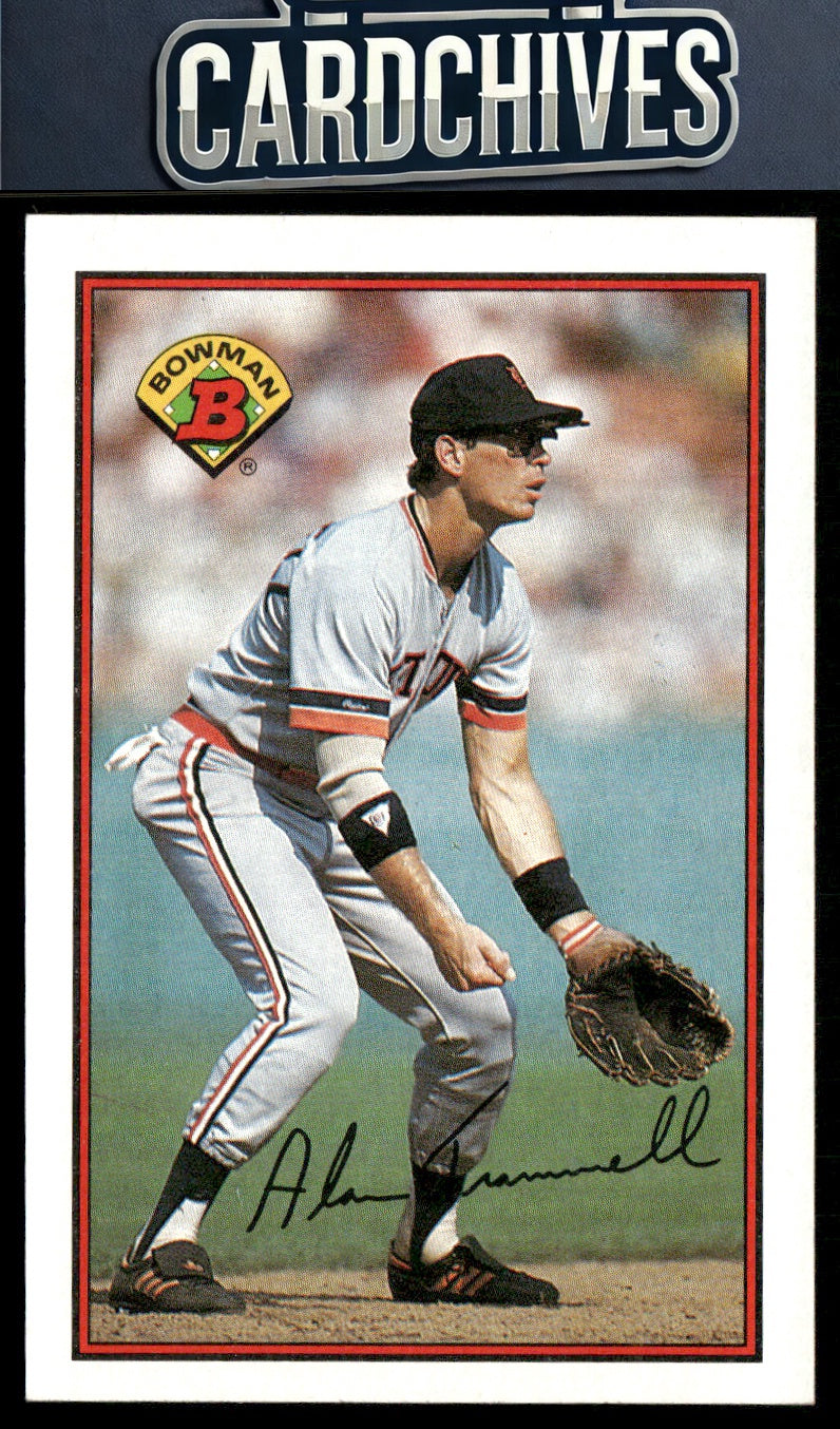 Alan Trammell 1989 Bowman #105