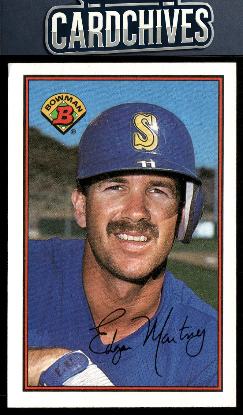 Edgar Martinez 1989 Bowman #216