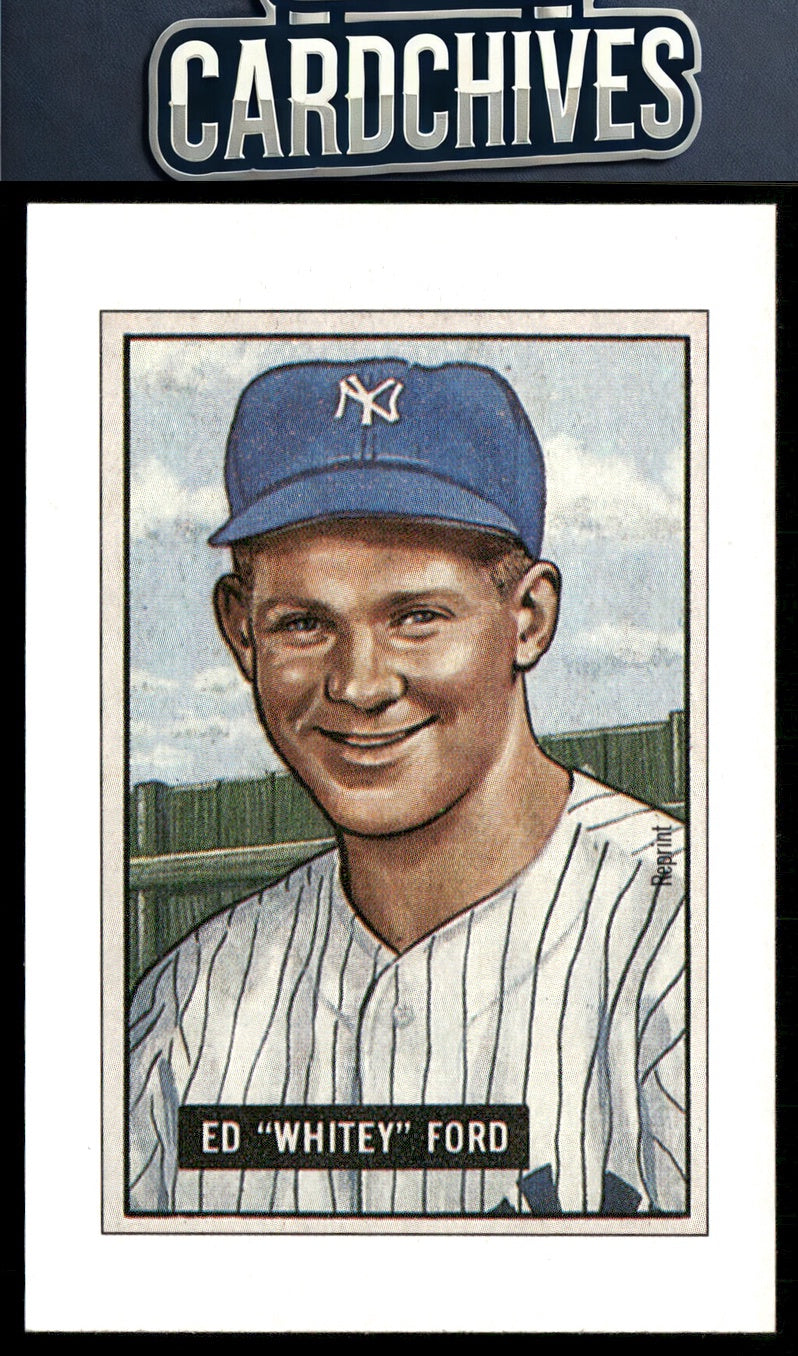 Ed "Whitey" Ford 1989 Bowman #NNO Reprint Sweepstakes