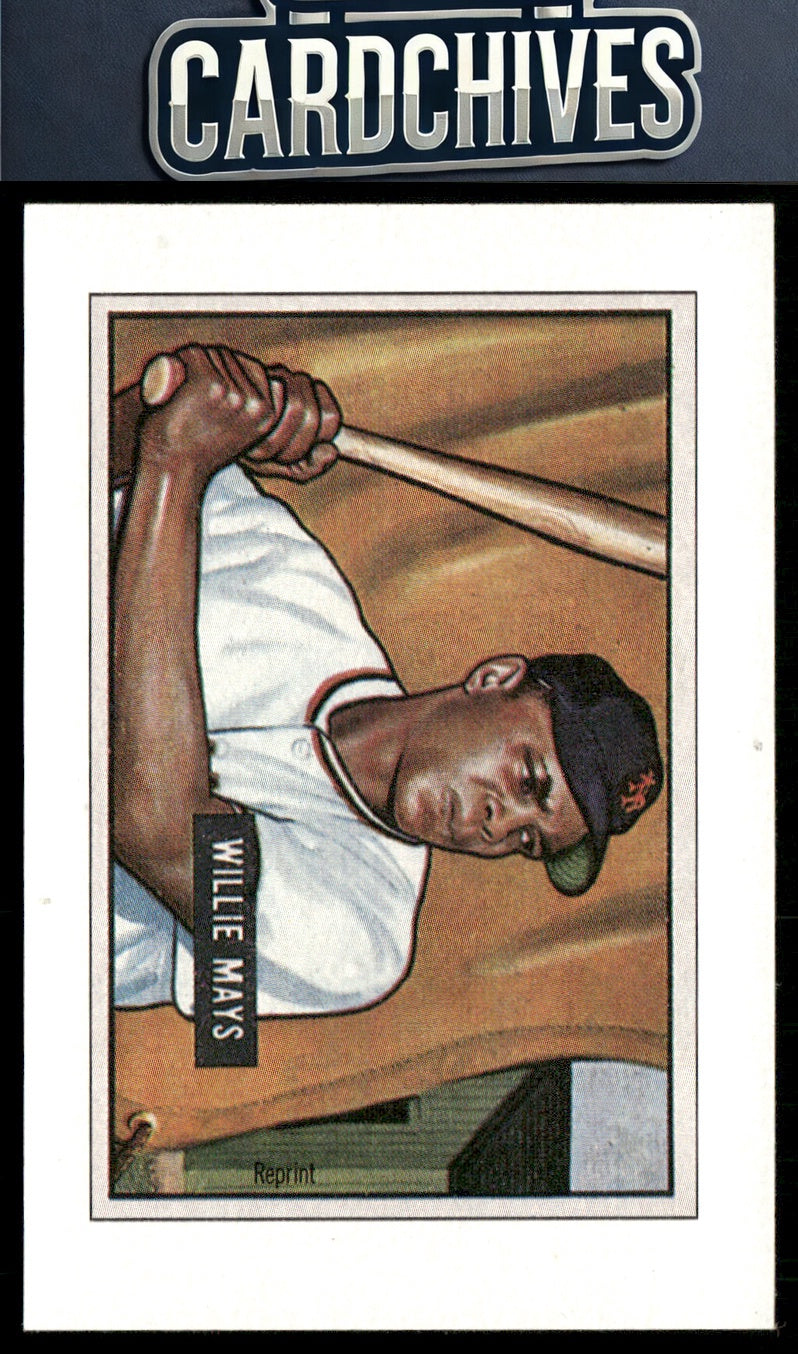 Willie Mays 1989 Bowman #NNO Reprint Sweepstakes