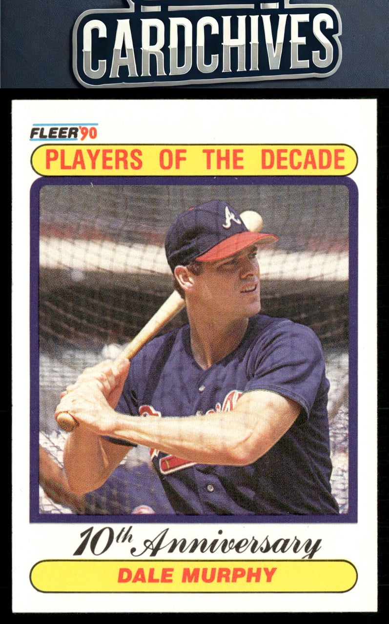 Dale Murphy 1990 Fleer #623