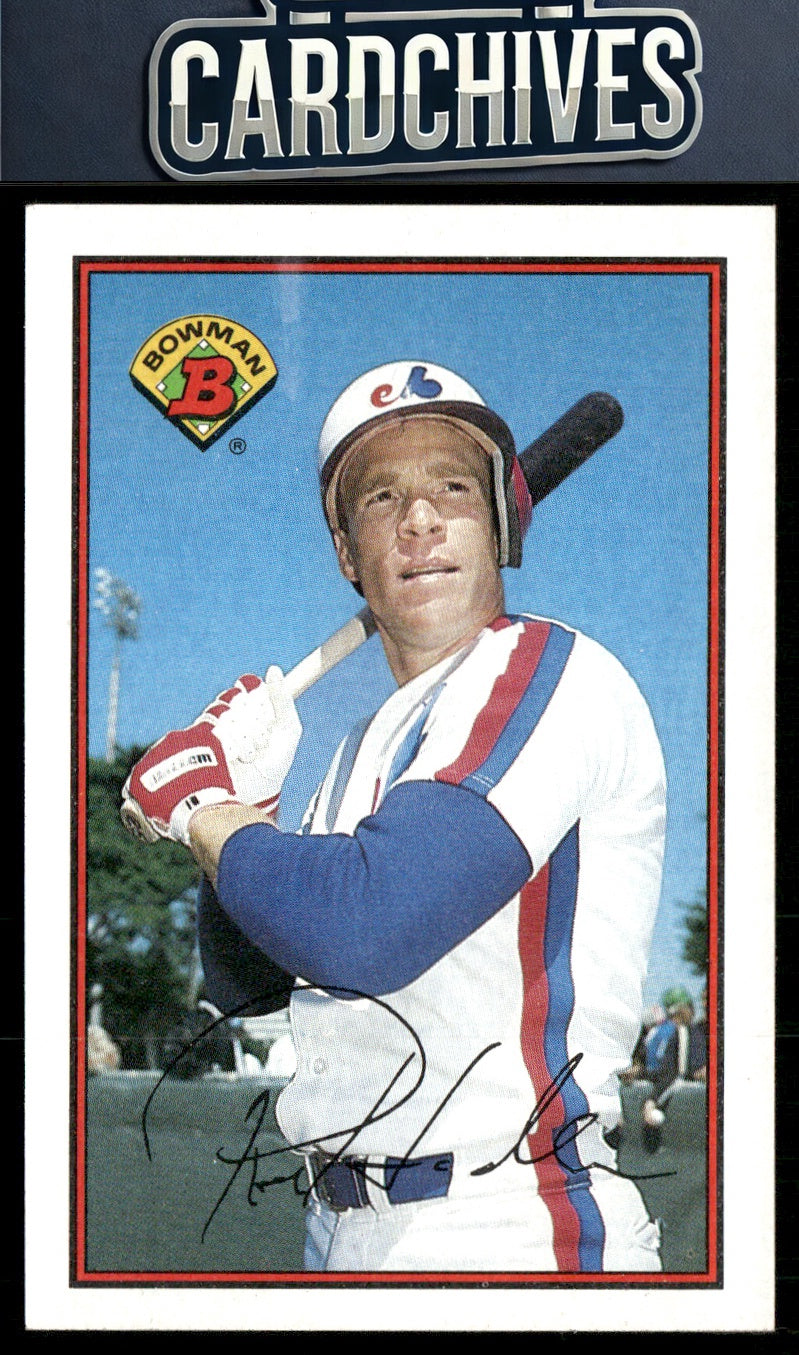 Rex Hudler 1989 Bowman #364