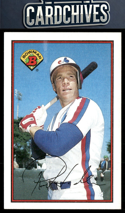 Rex Hudler 1989 Bowman #364