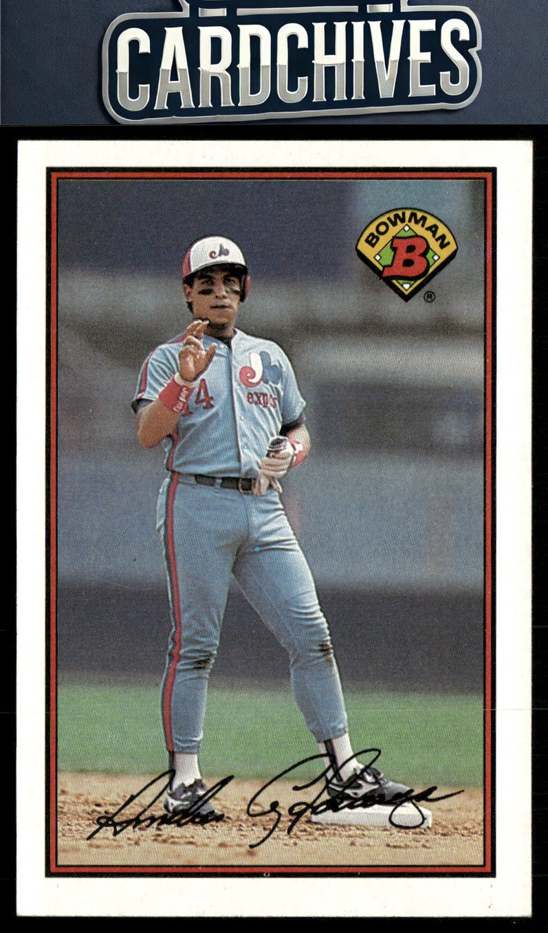 Andres Galarraga 1989 Bowman #365
