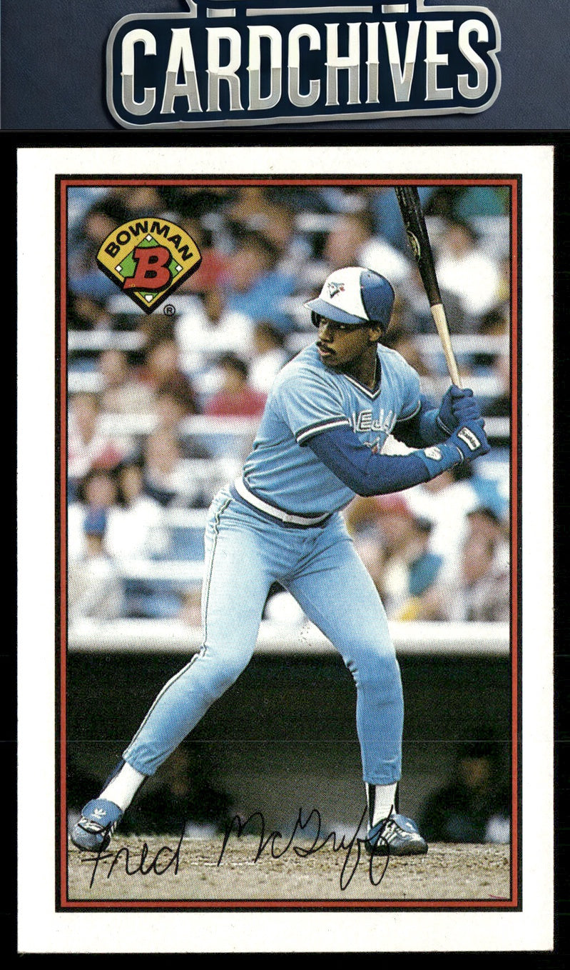 Fred McGriff 1989 Bowman #253