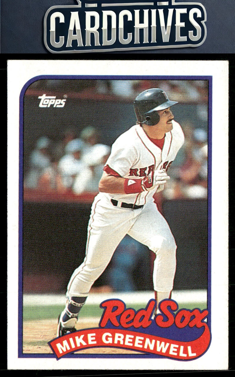 Mike Greenwell 1989 Topps #630