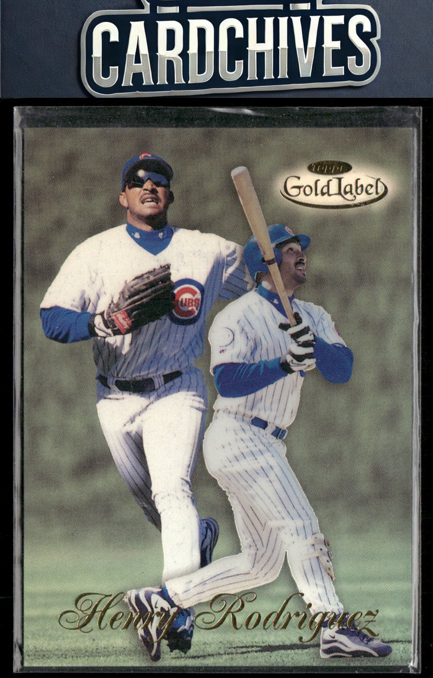 Henry Rodriguez 1998 Topps Gold Label #35