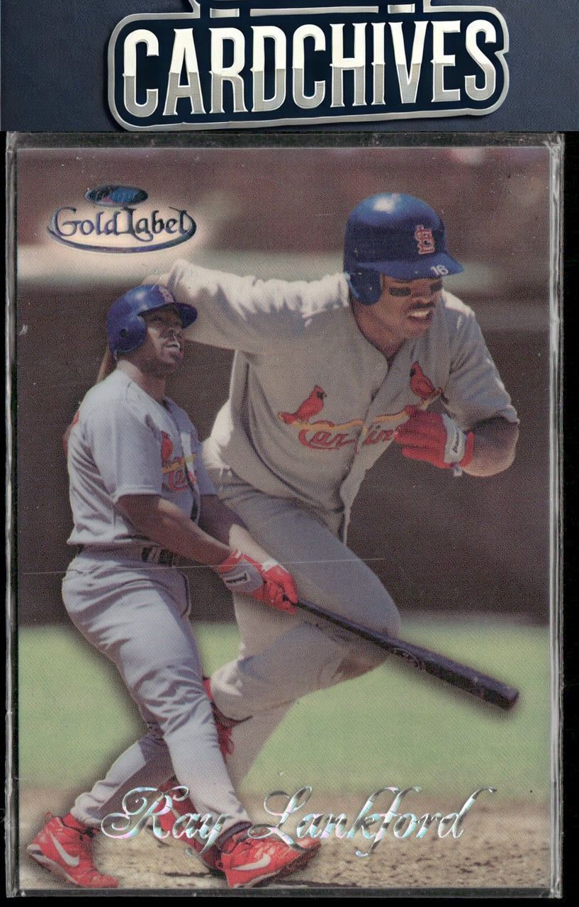 Ray Lankford 1998 Topps Gold Label #66 Class 2 Black Label
