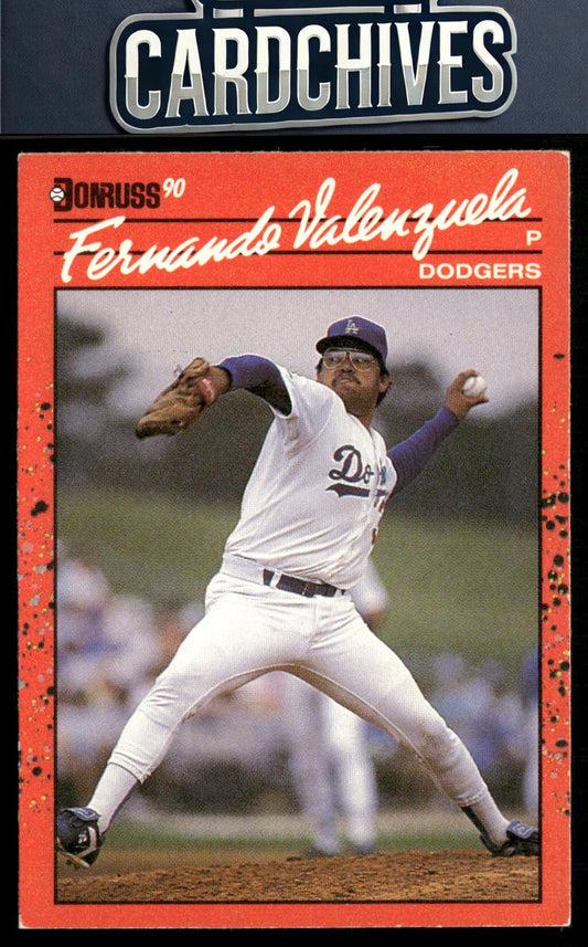 Fernando Valenzuela 1990 Donruss #625c