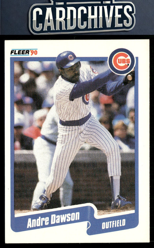Andre Dawson 1990 Fleer #29b