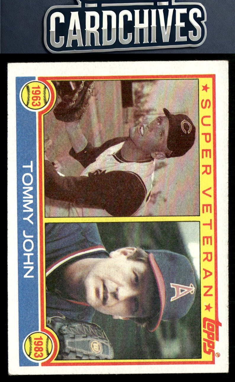 Tommy John 1983 Topps #736
