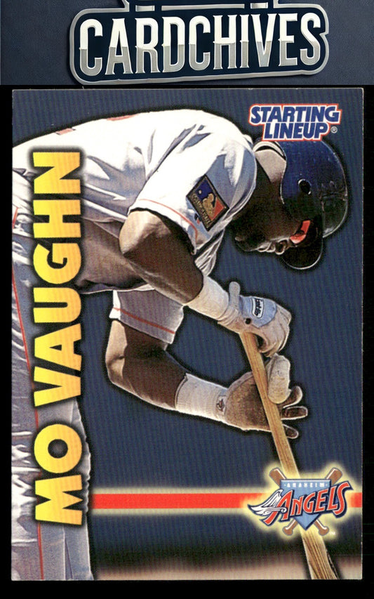 Mo Vaughn 1999 Kenner Hasbro Starting Lineup Cards #NNO
