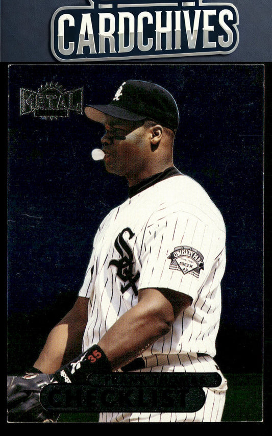Frank Thomas 1998 Metal Universe #220